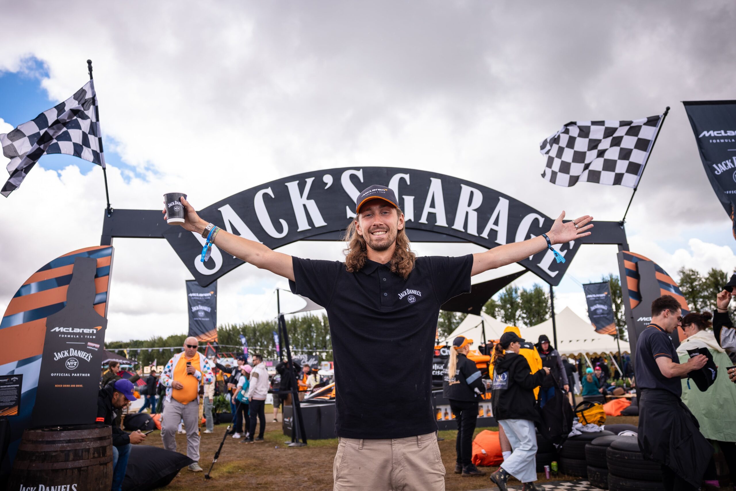 Evolve creative agency activates Jack Daniel's at Silverstone fan zone